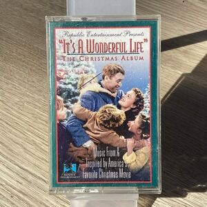 Its A Wonderful‎ Life The Christmas Album Cassette Tape Music Christmas Music